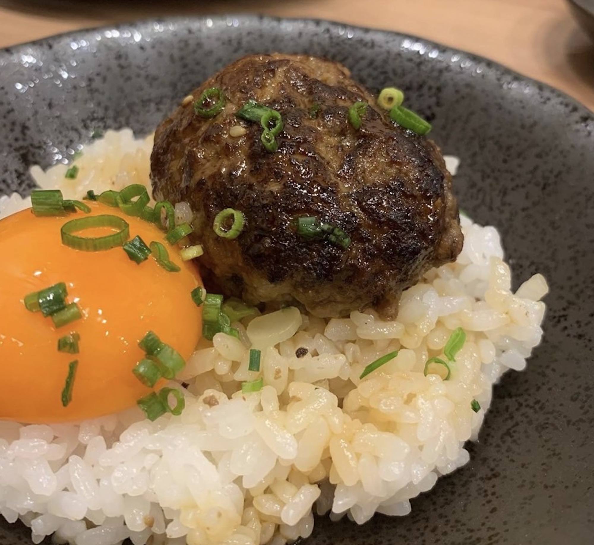 タンバーグと米と卵